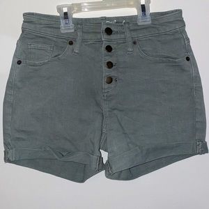 Universal Thread Green High Waisted Shorts, 0/25
